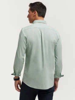 Alvaro Moreno Casual|CAMISA PANAMA DYE Verde