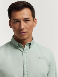 Alvaro Moreno Casual|CAMISA PANAMA DYE Verde