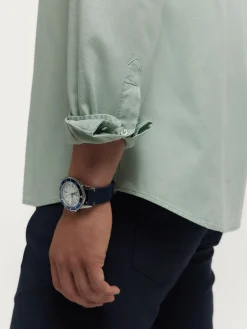 Alvaro Moreno Casual|CAMISA PANAMA DYE Verde