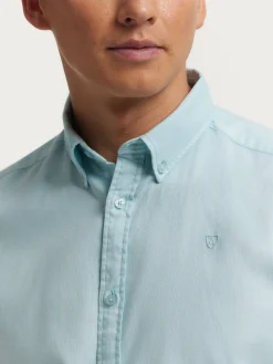 Alvaro Moreno Casual|CAMISA PANAMA DYE Verde Agua