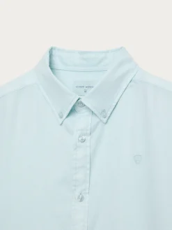 Alvaro Moreno Casual|CAMISA PANAMA DYE Verde Agua