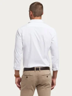 Alvaro Moreno Casual|CAMISA PUNTO ELASTICO Blanco