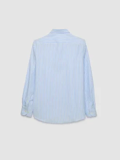 Alvaro Moreno Casual|CAMISA RAYAS DUTTON Celeste