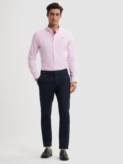 Alvaro Moreno Casual|CAMISA RAYAS DUTTON Rosa
