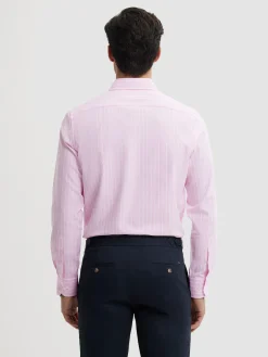 Alvaro Moreno Casual|CAMISA RAYAS DUTTON Rosa