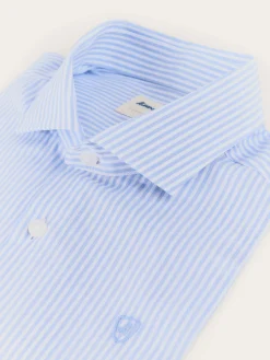 Alvaro Moreno Camisas|CAMISA RAYAS FIL A FIL KIDS Celeste