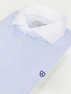 Alvaro Moreno Camisas Vestir|Camisas Vestir|CAMISA RAYAS P.DOBLE Azul