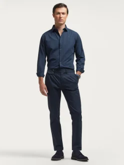 Alvaro Moreno Casual|CAMISA TWILL DYE Azul Marino