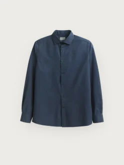 Alvaro Moreno Casual|CAMISA TWILL DYE Azul Marino