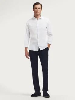 Alvaro Moreno Casual|CAMISA TWILL DYE Blanco