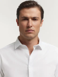 Alvaro Moreno Casual|CAMISA TWILL DYE Blanco