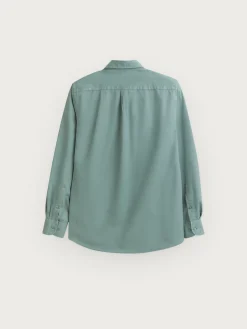Alvaro Moreno Casual|CAMISA TWILL DYE Verde