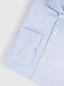 Alvaro Moreno Camisas Vestir|Camisas Vestir|CAMISA VESTIR ESTRUCTURA Celeste