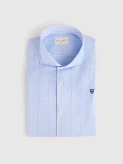 Alvaro Moreno Camisas Vestir|Camisas Vestir|CAMISA VESTIR GALES Azul