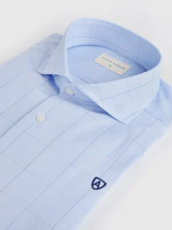 Alvaro Moreno Camisas Vestir|Camisas Vestir|CAMISA VESTIR GALES Azul