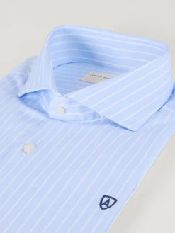 Alvaro Moreno Camisas Vestir|Vestir|CAMISA VESTIR RAYAS Celeste