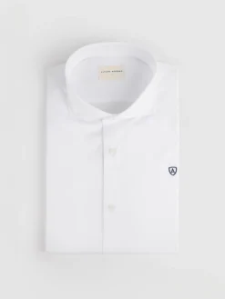 Alvaro Moreno Camisas Vestir|Camisas Vestir|CAMISA VESTIR TWILL Blanco
