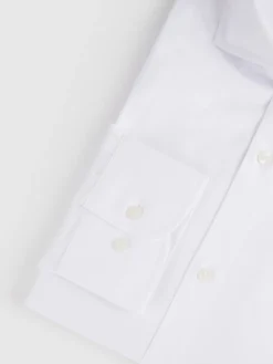 Alvaro Moreno Camisas Vestir|Camisas Vestir|CAMISA VESTIR TWILL Blanco