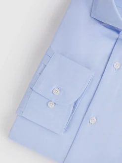 Alvaro Moreno Camisas Vestir|Camisas Vestir|CAMISA VESTIR TWILL Celeste