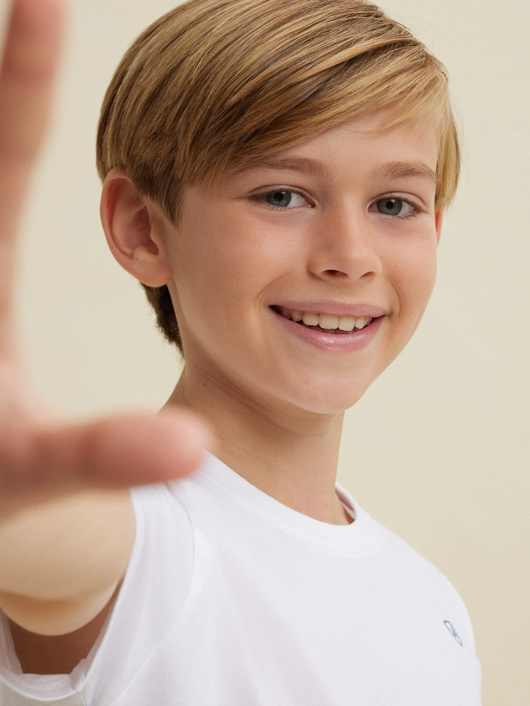Alvaro Moreno Camisetas|CAMISETA BASIC KIDS Blanco