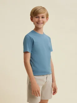 Alvaro Moreno Camisetas|CAMISETA BASIC KIDS Celeste