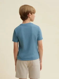 Alvaro Moreno Camisetas|CAMISETA BASIC KIDS Celeste
