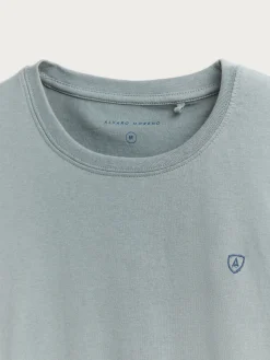 Alvaro Moreno Camisetas|CAMISETA BASICA Azul