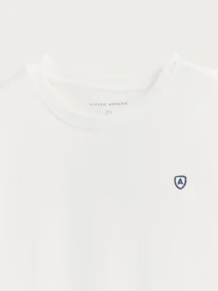 Alvaro Moreno Camisetas|CAMISETA BASICA Blanco