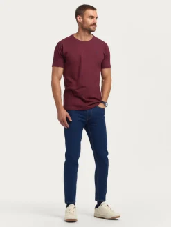 Alvaro Moreno Camisetas|CAMISETA BASICA Burdeos