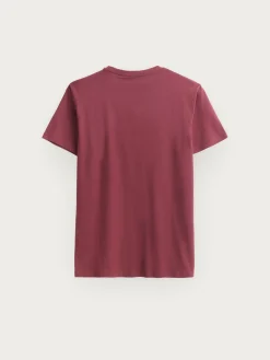 Alvaro Moreno Camisetas|CAMISETA BASICA Burdeos