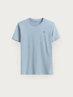 Alvaro Moreno Camisetas|CAMISETA BASICA Celeste