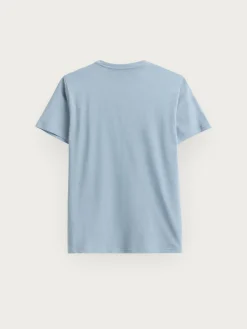 Alvaro Moreno Camisetas|CAMISETA BASICA Celeste