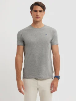 Alvaro Moreno Camisetas|CAMISETA BASICA Gris