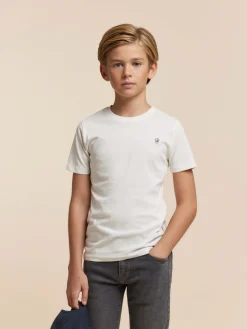 Alvaro Moreno Camisetas|CAMISETA BASICA KIDS Crudo