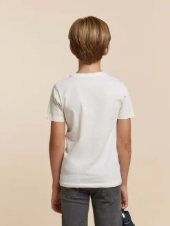 Alvaro Moreno Camisetas|CAMISETA BASICA KIDS Crudo
