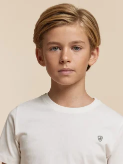 Alvaro Moreno Camisetas|CAMISETA BASICA KIDS Crudo