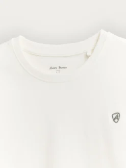 Alvaro Moreno Camisetas|CAMISETA BASICA KIDS Crudo