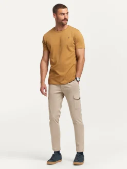 Alvaro Moreno Camisetas|CAMISETA BASICA Mostaza