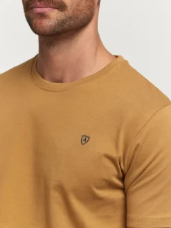 Alvaro Moreno Camisetas|CAMISETA BASICA Mostaza