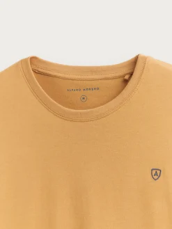 Alvaro Moreno Camisetas|CAMISETA BASICA Mostaza