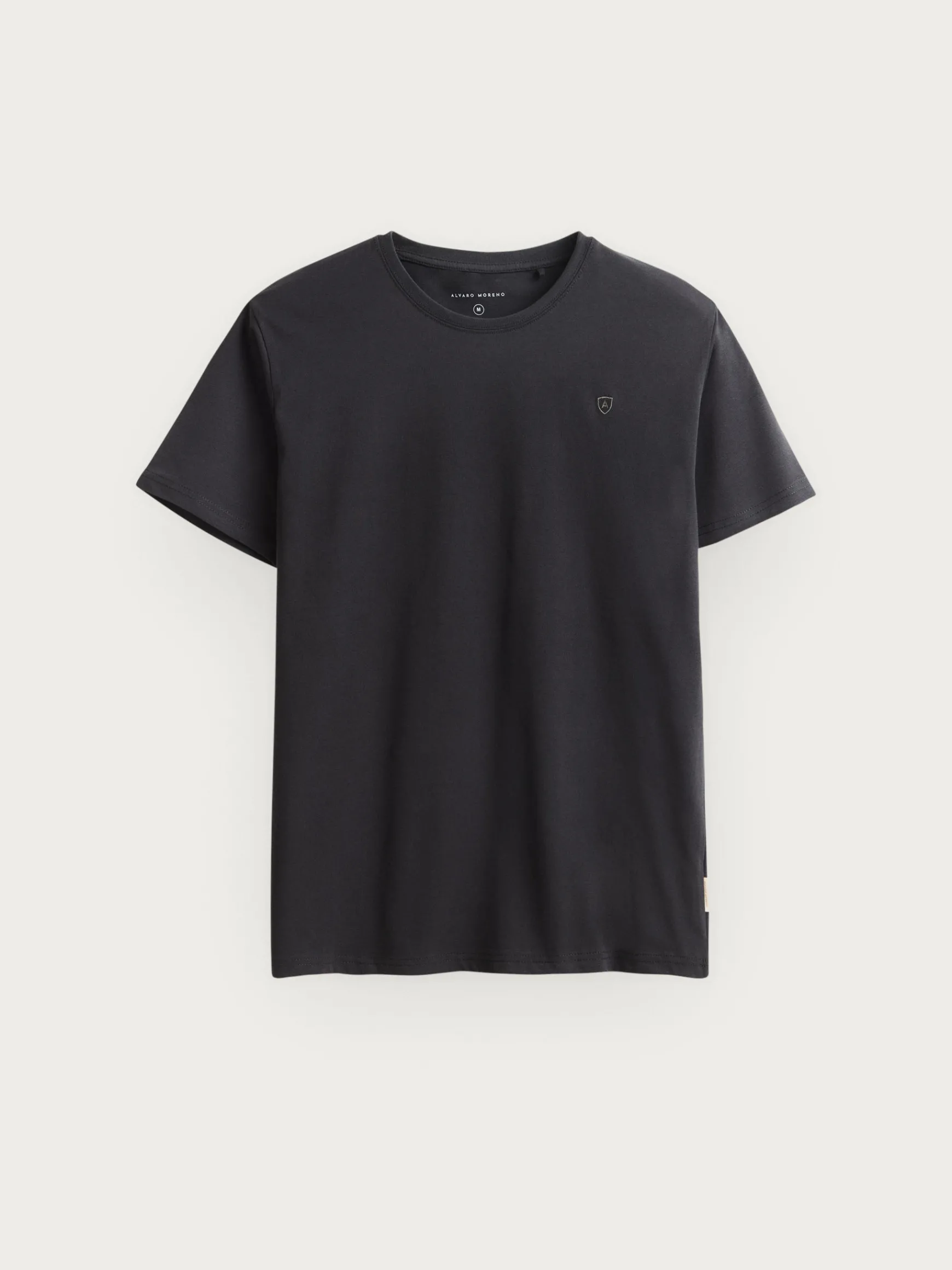 Alvaro Moreno Camisetas|CAMISETA BASICA Negro