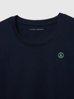 Alvaro Moreno Camisetas|CAMISETA FESTIVAL Azul Marino