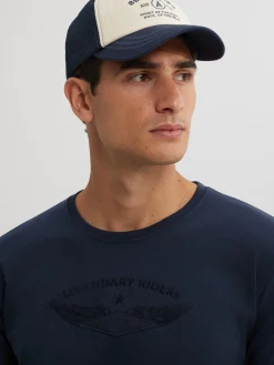 Alvaro Moreno Camisetas|CAMISETA FREEDOM Azul Marino