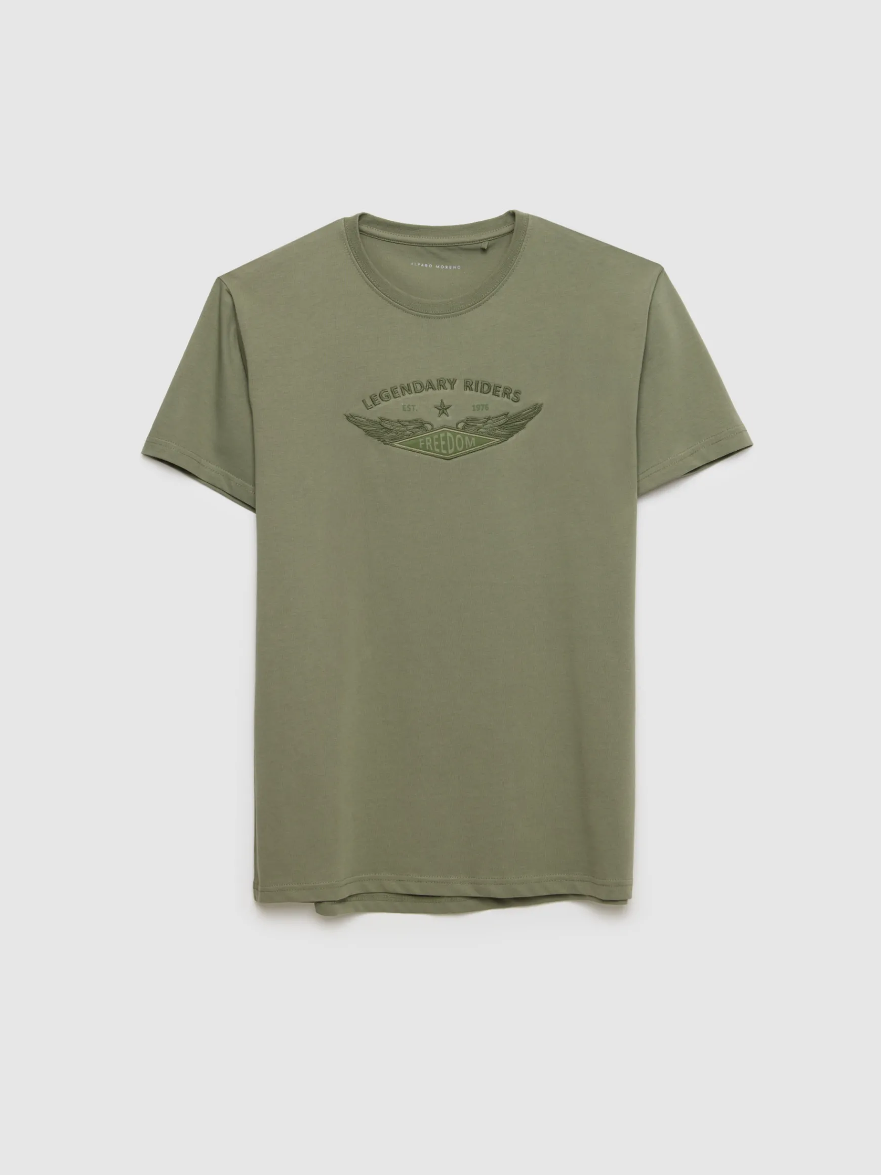 Alvaro Moreno Camisetas|CAMISETA FREEDOM Verde