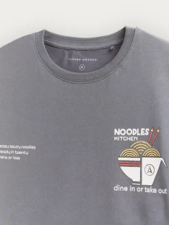 Alvaro Moreno Teen|Camisetas|CAMISETA KITCHEN Gris