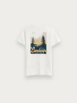 Alvaro Moreno Camisetas|CAMISETA LANDSCAPE KIDS Blanco