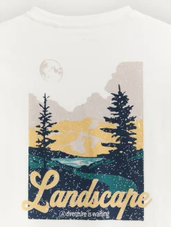 Alvaro Moreno Camisetas|CAMISETA LANDSCAPE KIDS Blanco