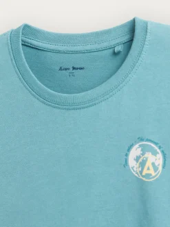 Alvaro Moreno Camisetas|CAMISETA LANDSCAPE KIDS Verde Agua