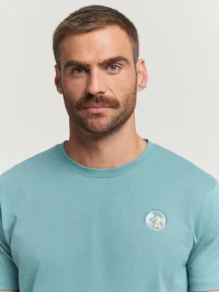 Alvaro Moreno Camisetas|CAMISETA LANDSCAPE Verde Agua