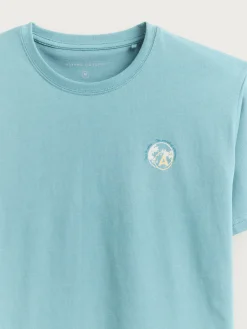 Alvaro Moreno Camisetas|CAMISETA LANDSCAPE Verde Agua